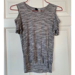H&M Cold Shoulder Shirt Size Small
